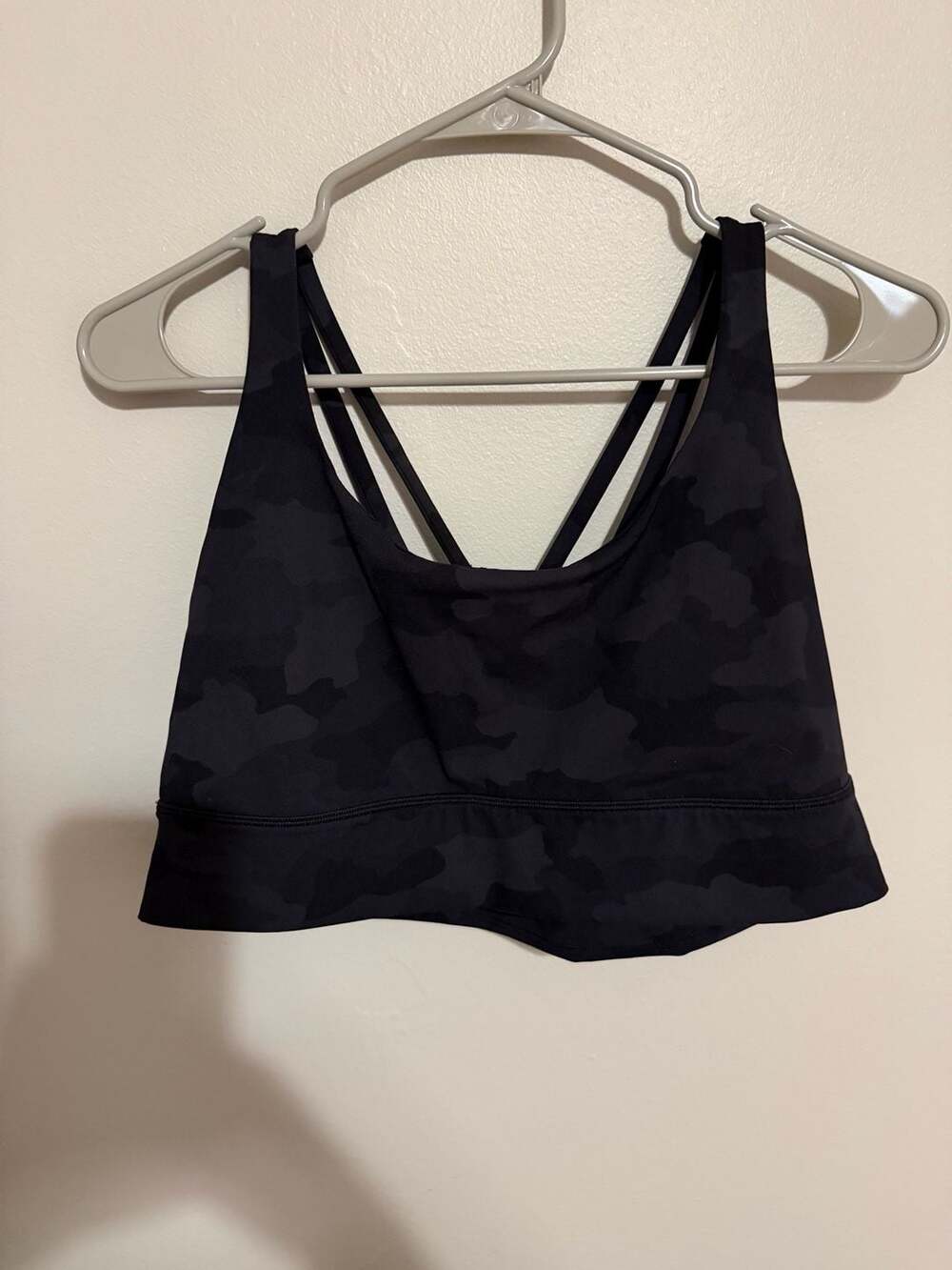 Lululemon Align Tank Top with Built-in Bra in Heritage 365 Camo Black
